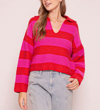 Cane Striped Sweater