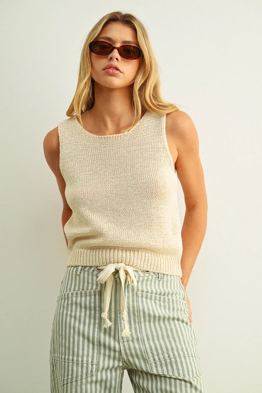 Fall Knit Tank