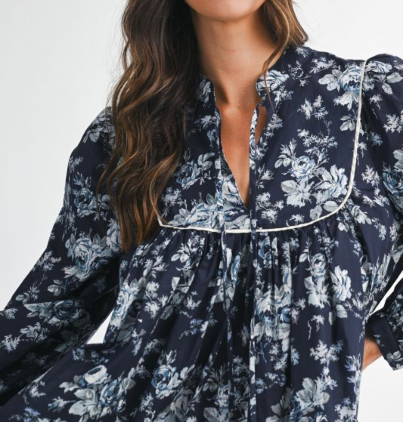 Floral Printed Mini Dress