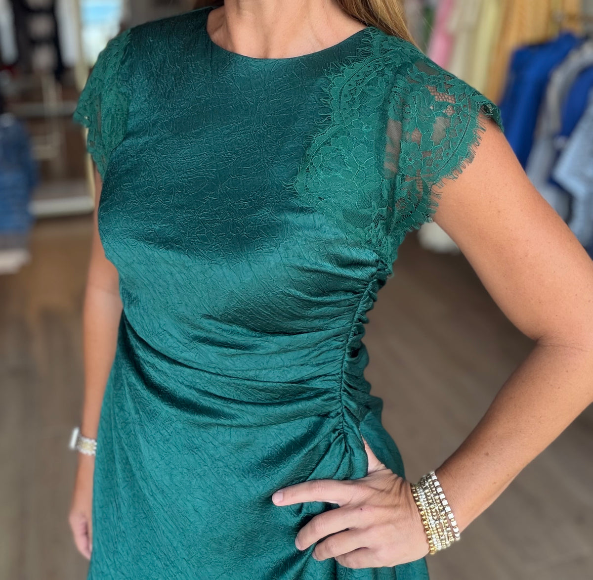 Jordyn Ruched Dress