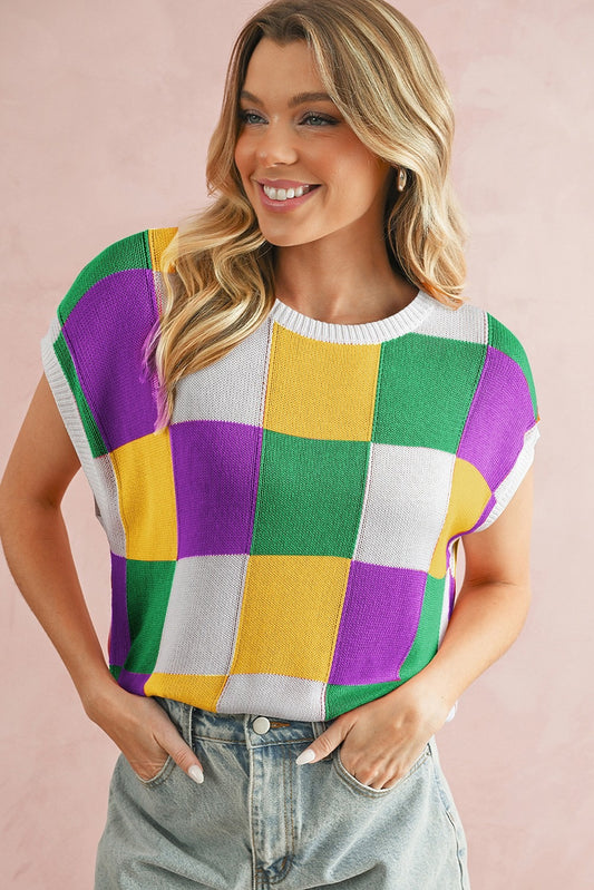 Mardi ColorBlock Top