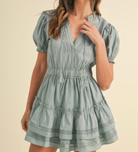 ruffle tiered mini