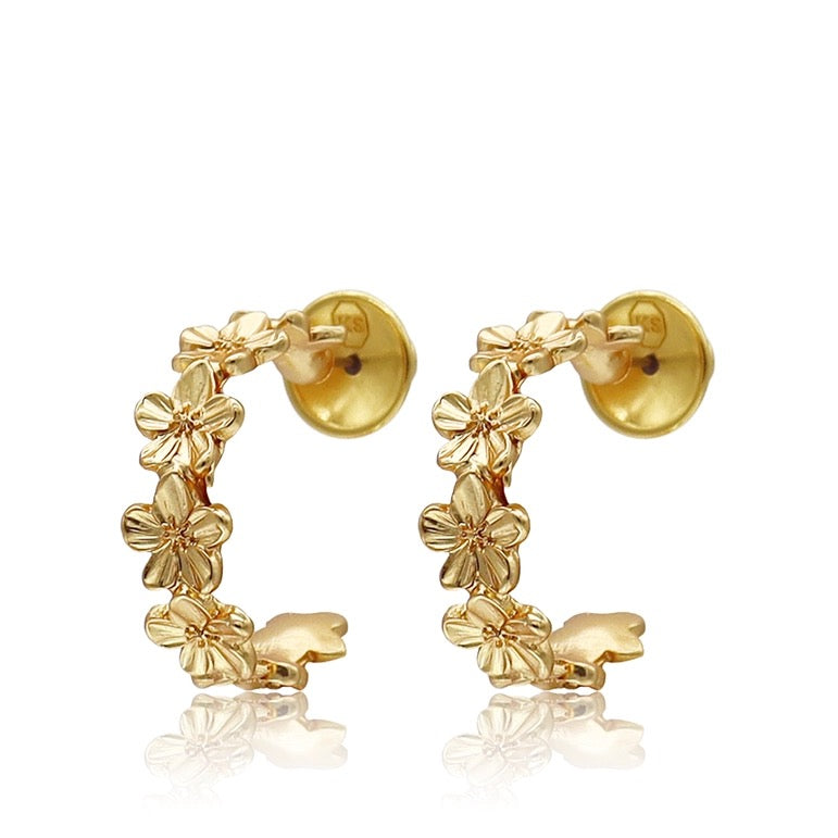 Molten Gold Hoop