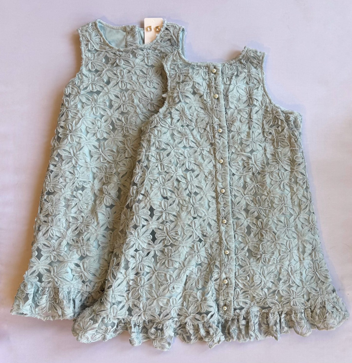 Blossom Blues Mini Dress