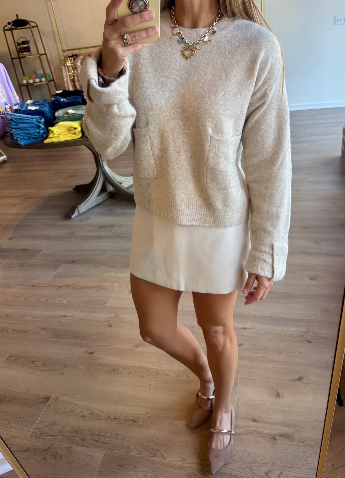 Taupetastic Cozy Top