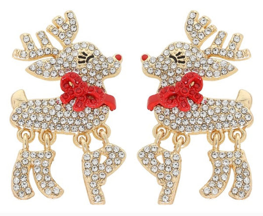 rhinestone reindeers