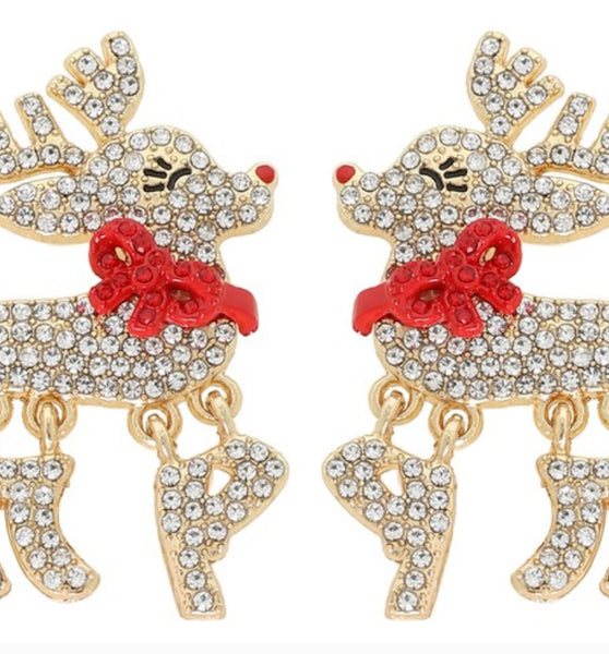 rhinestone reindeers