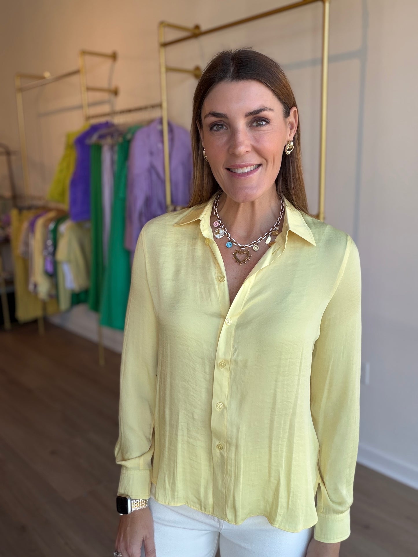 Pale Banana Blouse