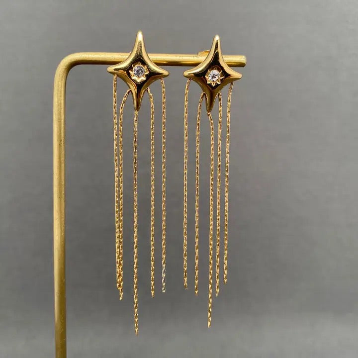 Star Chains Earring