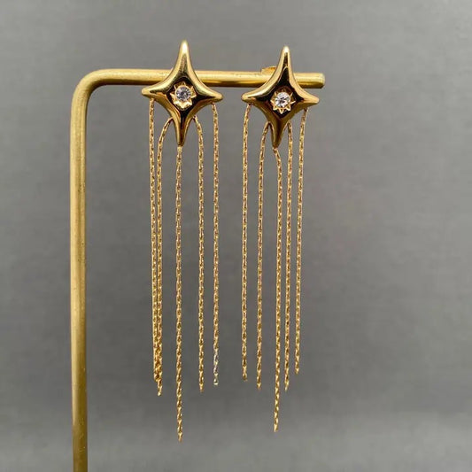 Star Chains Earring