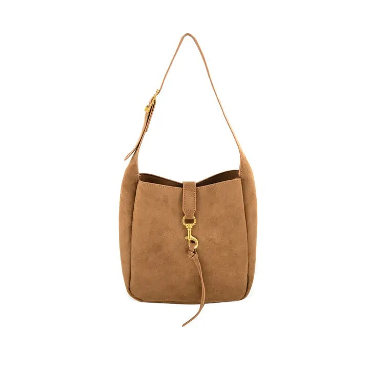 Suede Side Bag