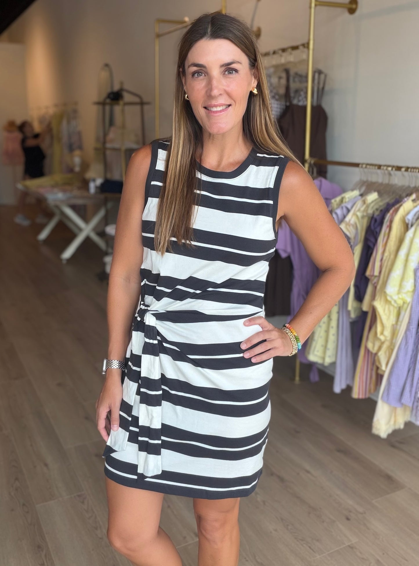 Mattie Stripe Dress