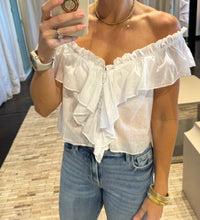 White Summer Time Top