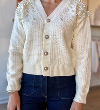 Studded n Pearl Cardigan