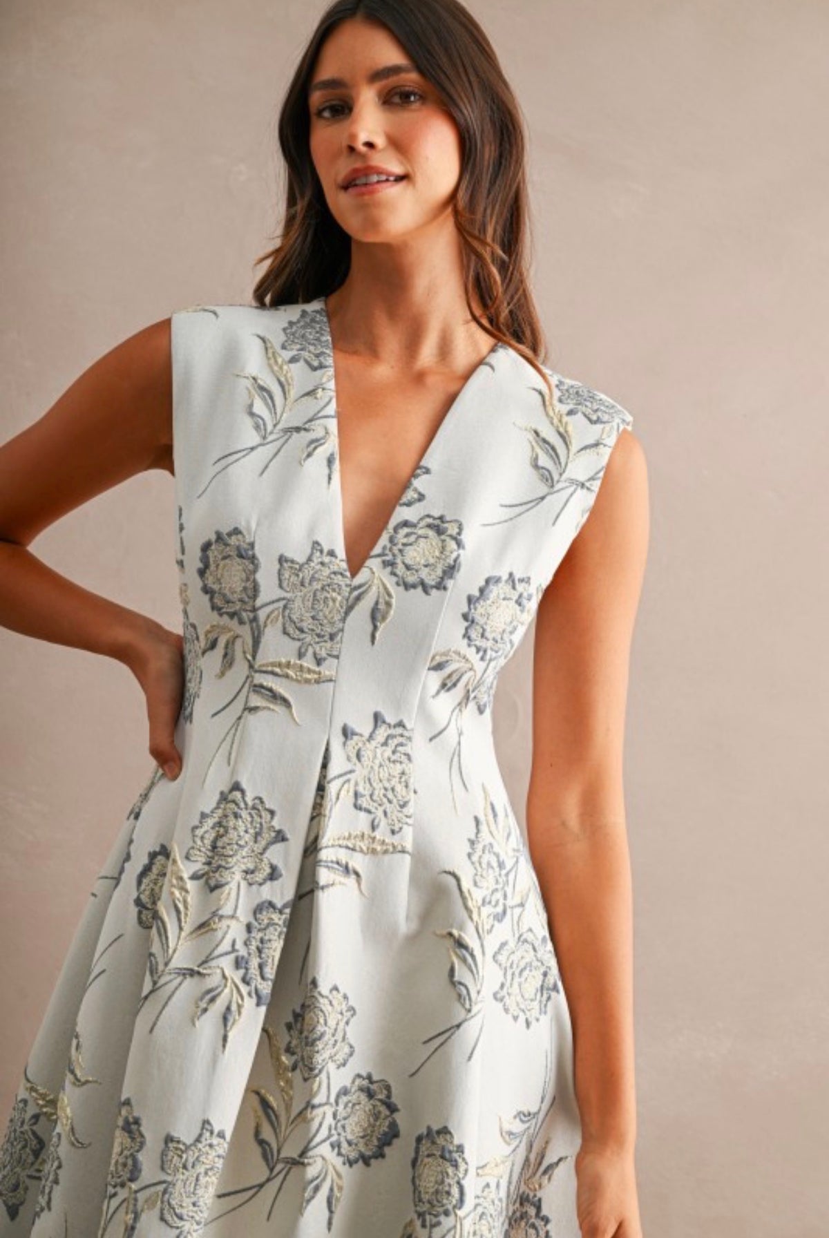 Golden Blue Midi