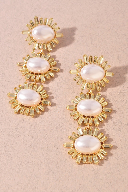 Oval Cluster Drop