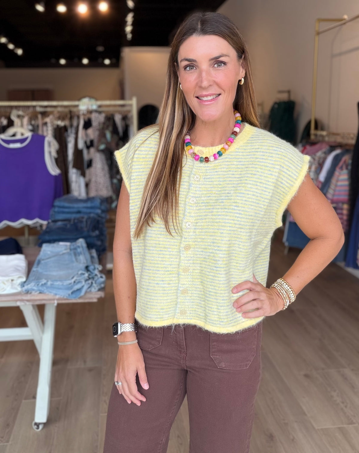 Pin Knit Top
