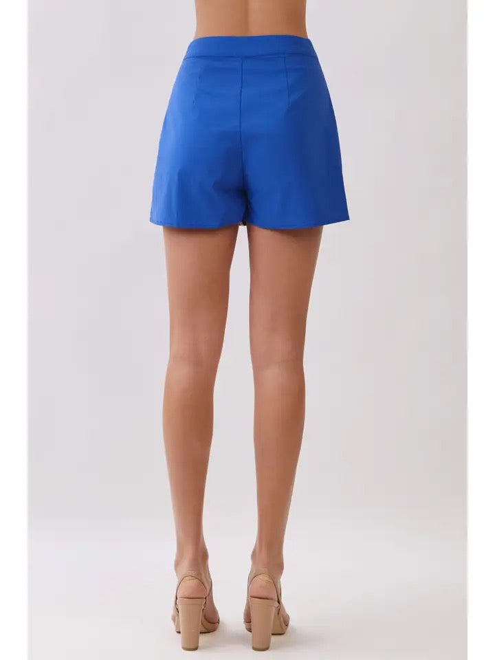 Contrast Whip Skort