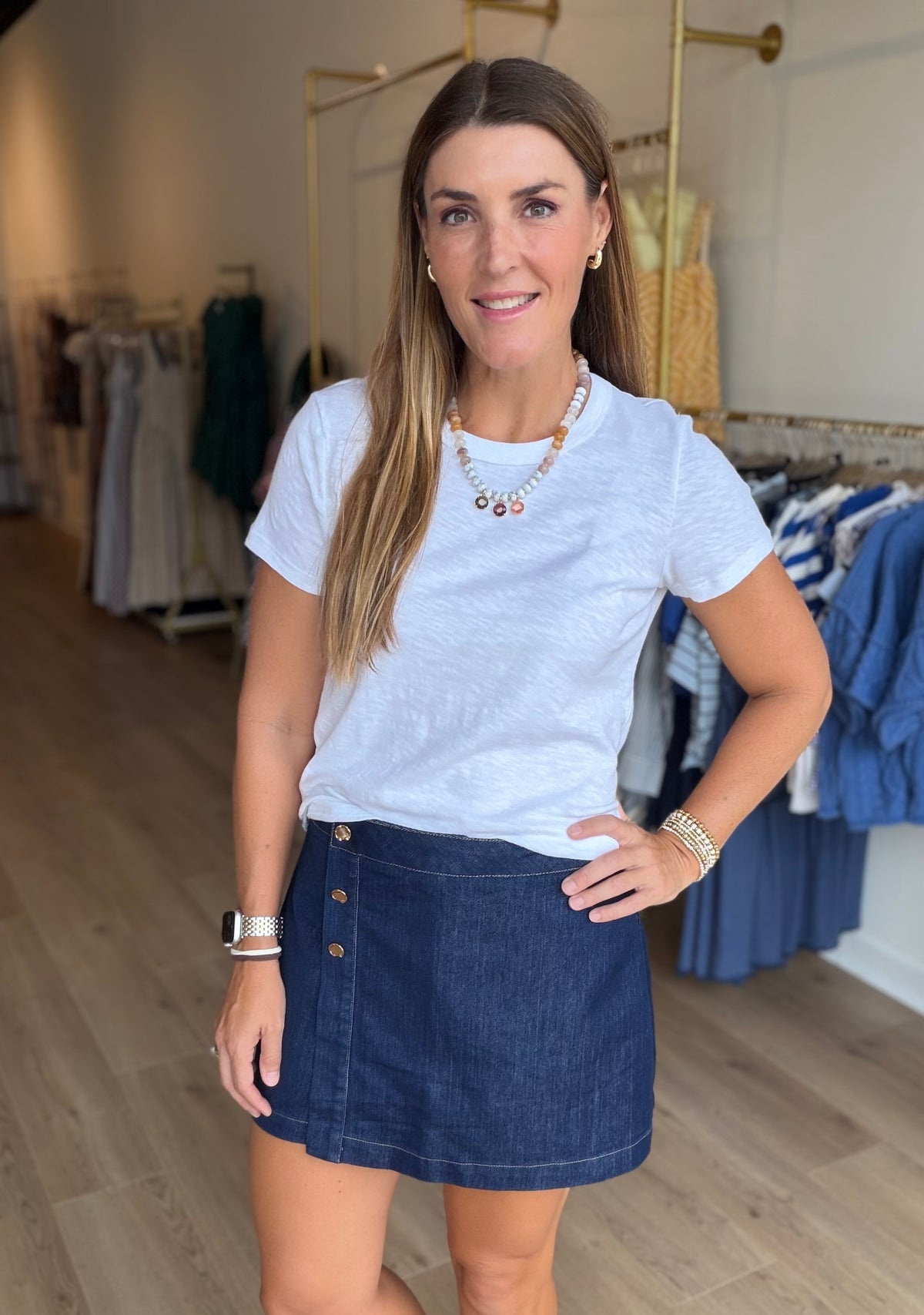 Danny Denim Skort