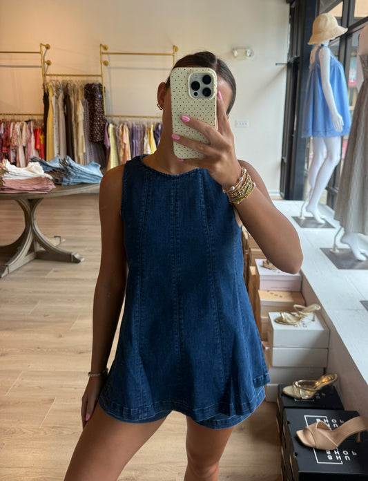 Audrey Denim Set