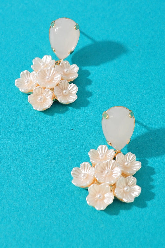 Floral Pearl Drop