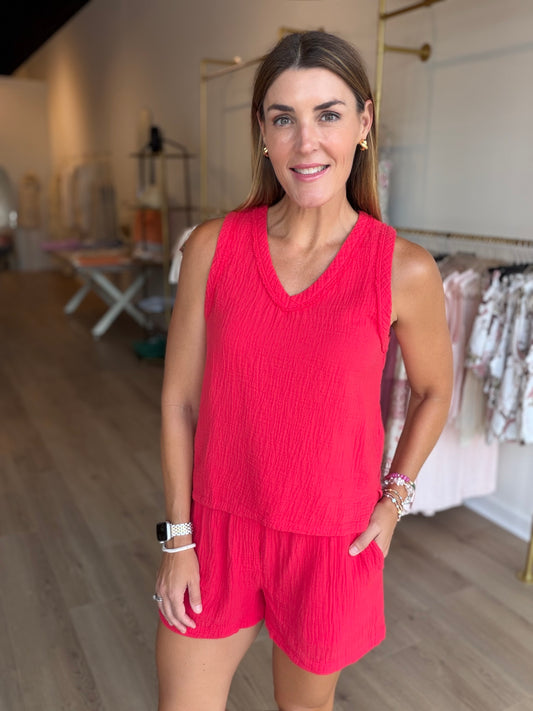 Barn Faux Fly Shorts