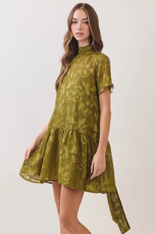 Olive Tini Mini Dress
