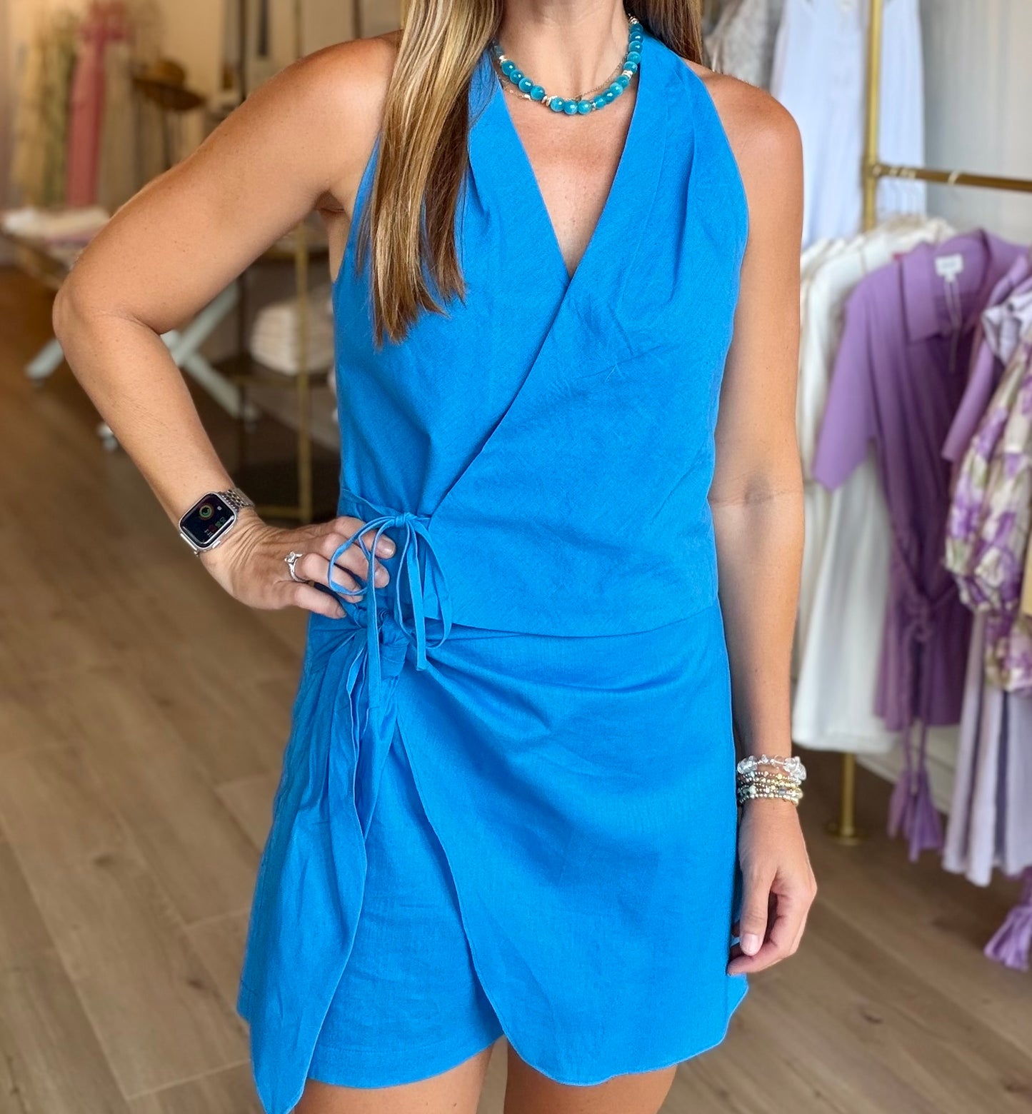 Hayley Wrap Top