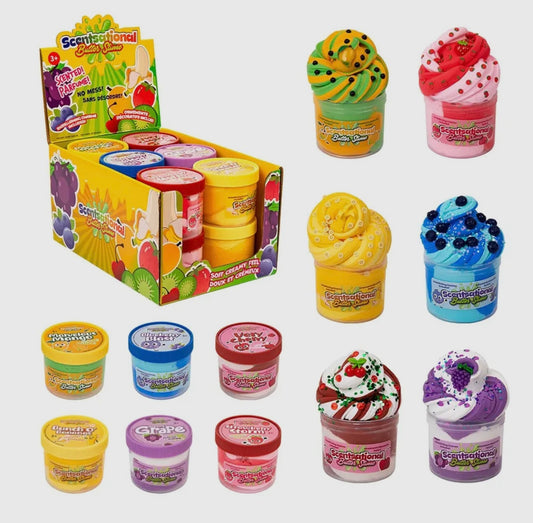 Scentsational Butter Slime-Fruit Series