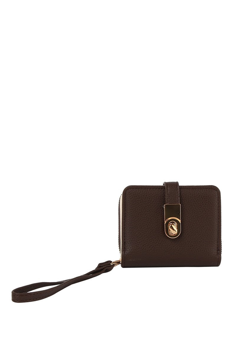 Twist Lock Wallet Wristlet