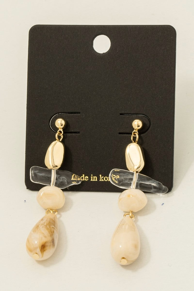 Mixed Dangle Earring