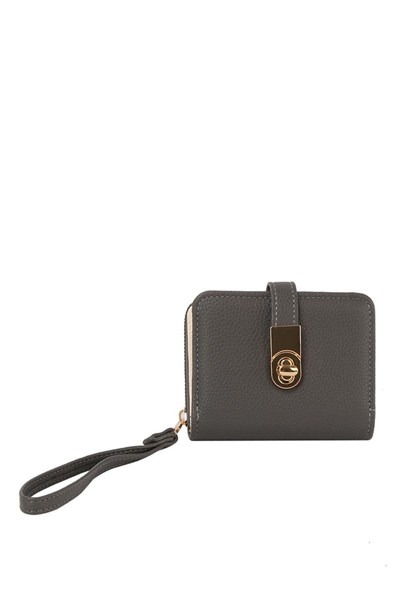 Twist Lock Wallet Wristlet