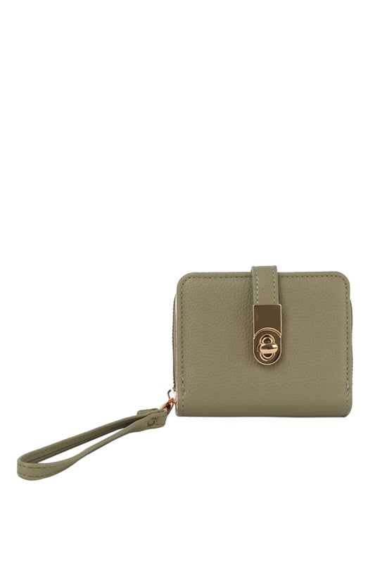 Twist Lock Wallet Wristlet