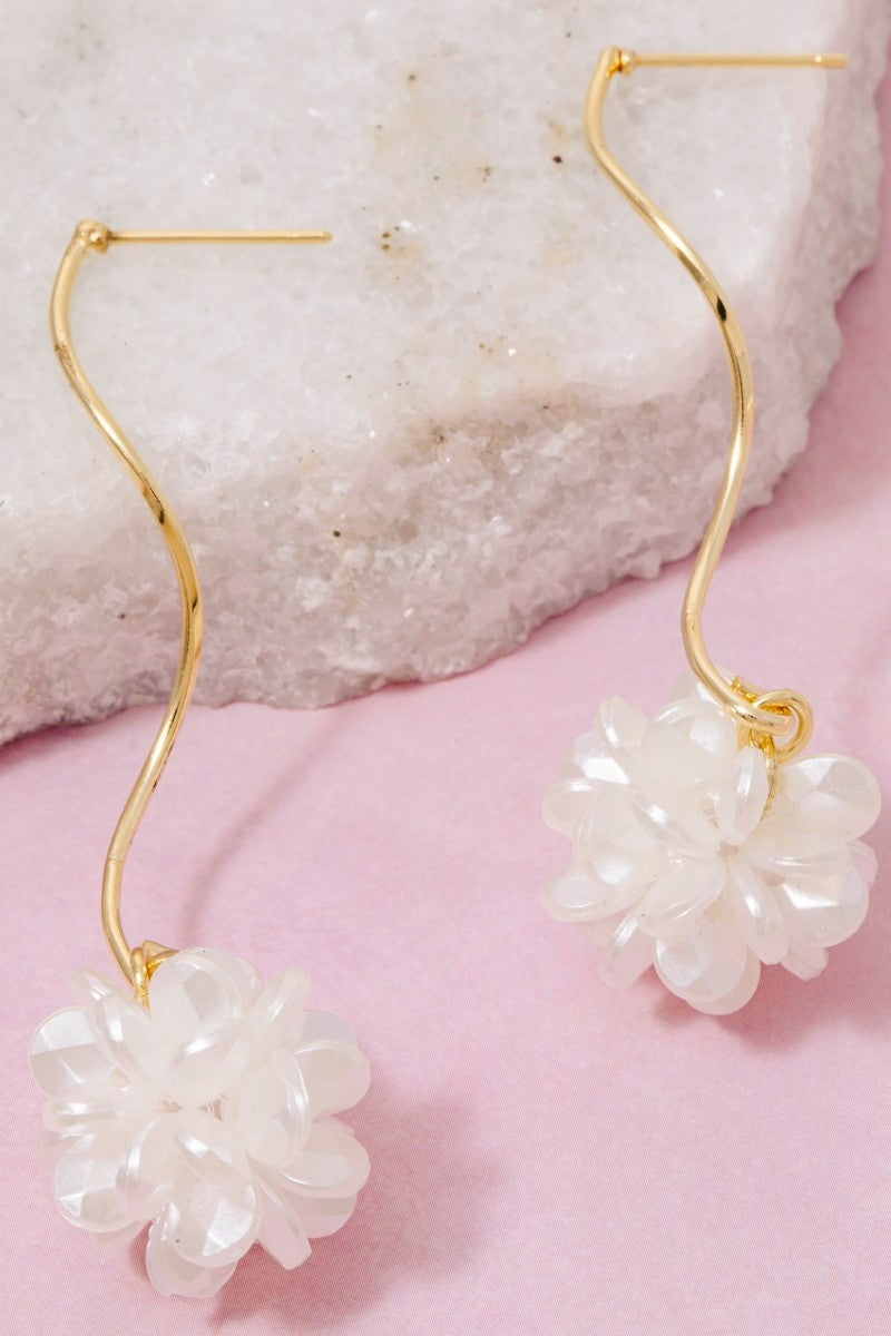 Cluster Ball Earring