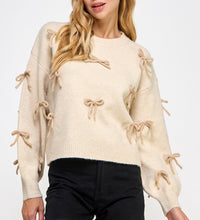 Flutter Bow Knitted Sweater