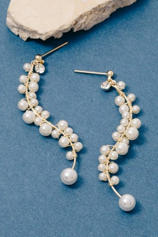 Pearl Dangle Earrings